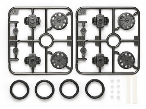 TAMIYA 1/32 迷你四驅車 中徑輕量 強化差速胎